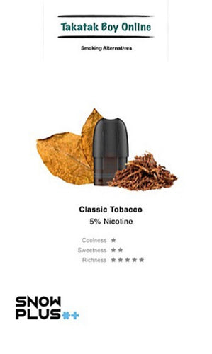 Snow Plus Classic Tobacco 3in1 Pods